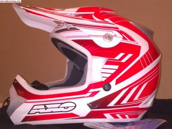 Casco cross axo