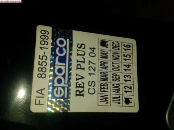 Baket sparco homologado