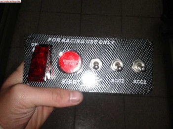 Mando de control instalacion botonera competicion