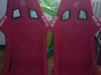 Baquets sparco sprint v rojos