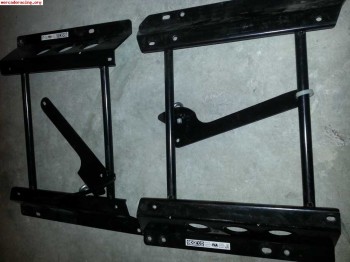 Bases fijaciones baquets para clio sport