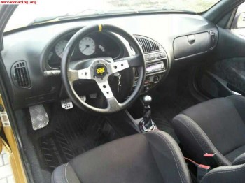 Volante replica omp y piña para citroen saxo-106-ax