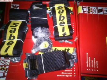 Pareja de arneses sabelt negros