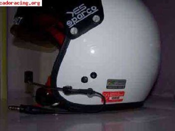 Vendo casco sparco peltor "impecable"