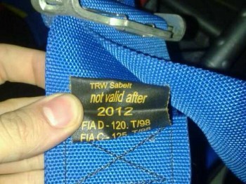 Pareja de arneses sparco