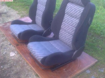 Asientos delanteros rover 114 gti16v