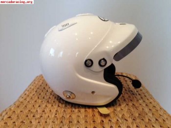 Casco arai gp-jet con intercom. stilo wrc snell sa2010