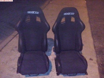 Semibackets sparco torino negros