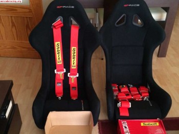 Oferton 380 pareja arneses baquets 