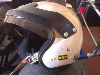 Casco omp clips hands homologado 100 eurs