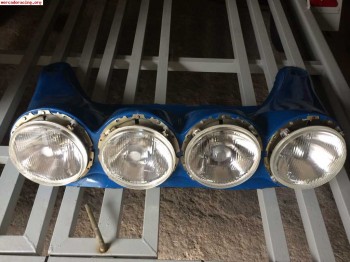 Parrilla de faros de saxo con xenon