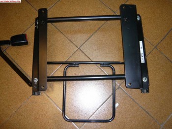 Base guías cinturón sparco peugeot 206