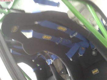 Baquets omp keblar y arneses caducados