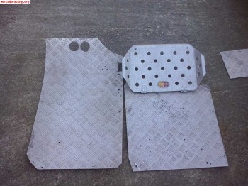 Alfombras metalicas saxo