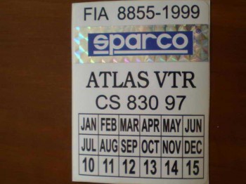 Pegatina decorativa con holograma