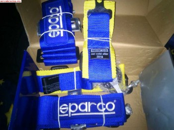 Arneses sparco azules