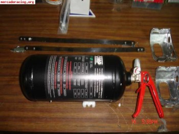 Kit de extincion omp blak edition automatico.