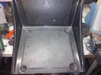 Reposapies copiloto fibra de carbono