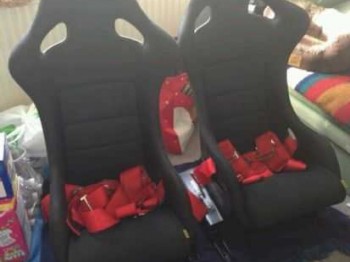 Baquets sabelt r26r fibra carbono originales