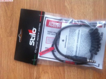 Cable adaptador para centralita de rallys stilo-peltor 