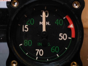 Manometro para presión de turbo