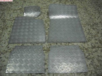 Alfombras aluminio 3mm para bmw e30