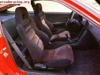 Asientos de honda crx