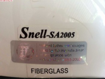 Vendo casco homologado