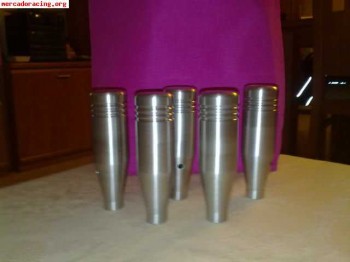 Se hacen pomos teflon y aluminio