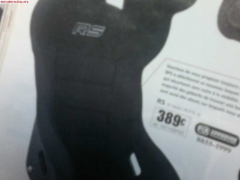 Vendo baquet bps rs de orejeras