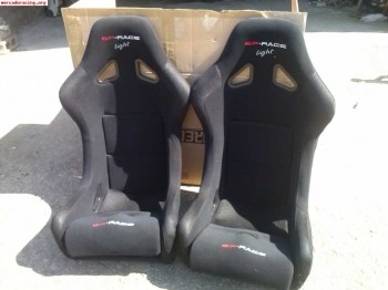 Se venden 2 baquets gp-race del 2013