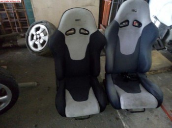 Se vende semi bakets y volante desplazado gtz con piña para 