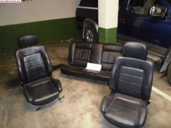 Asientos cuero golf mk2