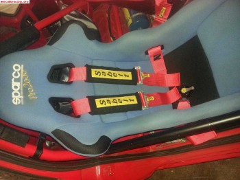 Vendo bacquet sparco pro2000