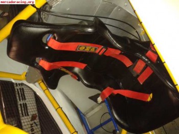 Arneses omp 4 puntos y bolsa para mono sparco: