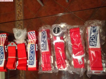 Arneses sparco 4 puntos-nuevos (no fia)