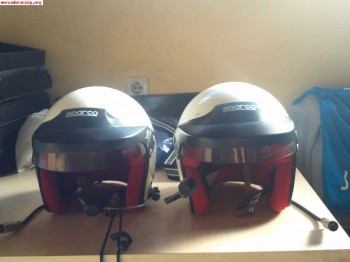 Se venden cascos sparco