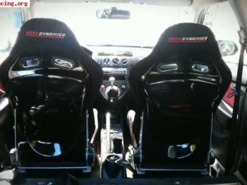 Semi-backets aerodynamics (replica bride)