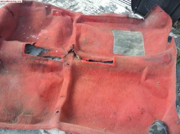 Se vende moqueta roja 205 rally