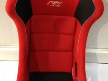 Bacquet sparco rev plus rojo con homologación hasta fin de 2