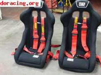 Vendo bacquets y arneses