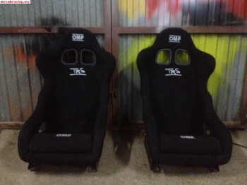 Baquets y freno de mano hidraulico