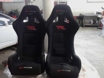 Baquets gp race y arneses caducados