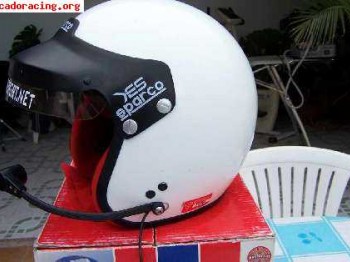 Vendo sparco pro yet con interfonos muy nuevo!!