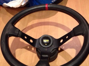 Volante omp desplazo de cuero