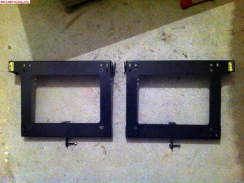 Bases bacquets omp para seat ibiza, vw golf o vw polo