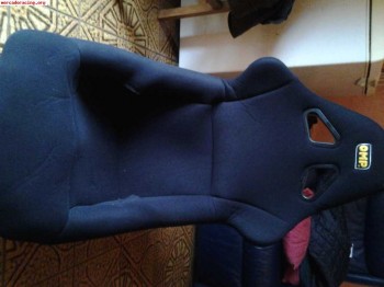 Vendo baquet omp tubular, homologado hasta enero de 2016