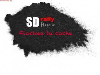 Flock salpicaderos flockeado piel de melocoton salpicaderos 