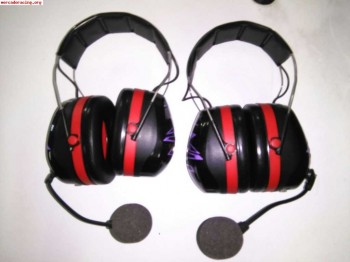 Cascos de enlace y centralita, varios modelos