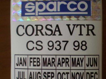 Pegatina decorativa con holograma